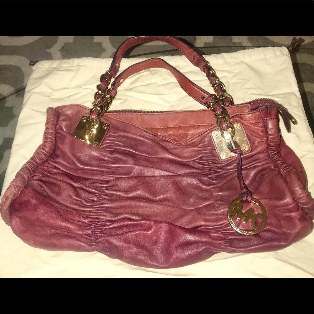 Michael Kors shoulder bag w duster